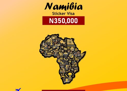 Namibia Sticker Visa